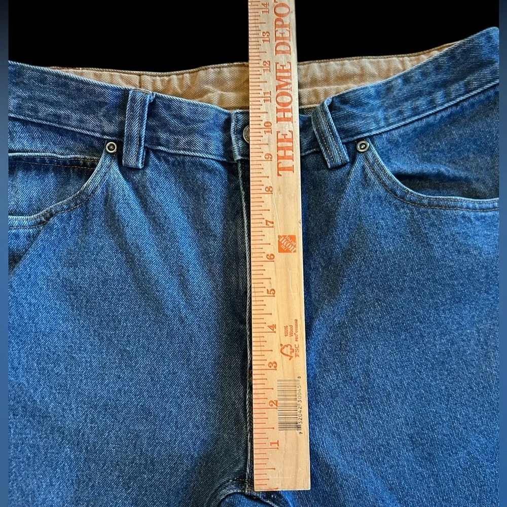 Duluth Trading Co Mens Ballroom  Relaxed Fit Denim Blue Jeans Waist 33 Inseam 28